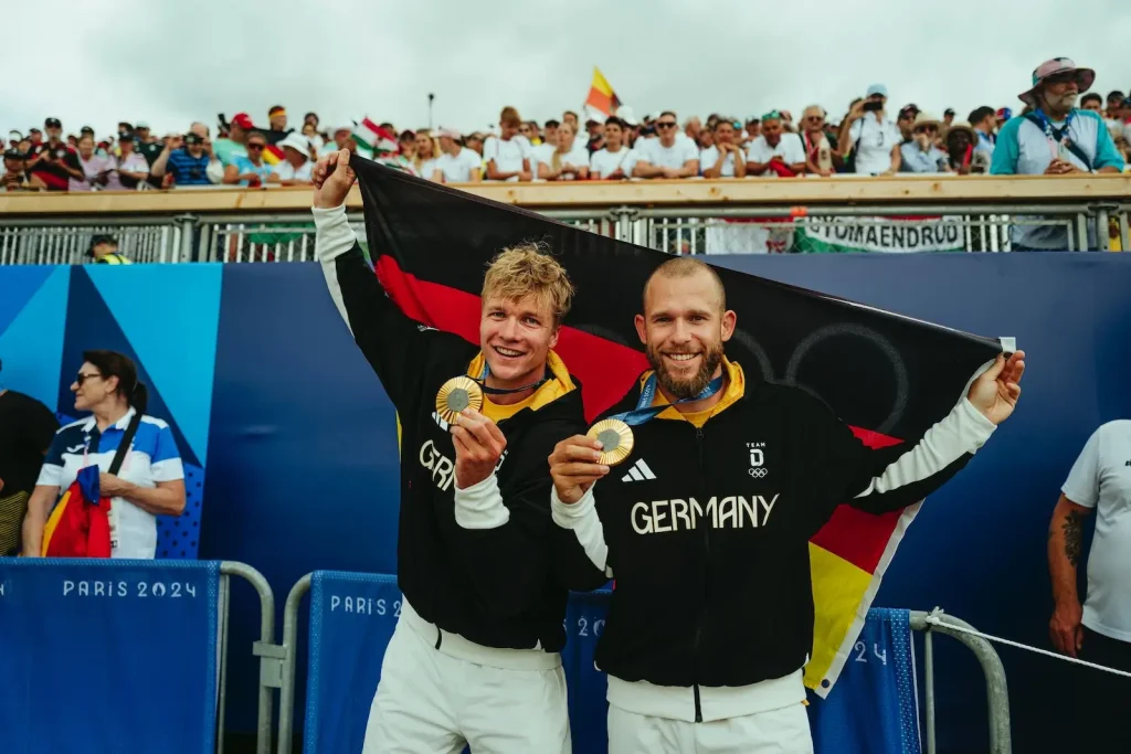 Olympische Spiele Paris 2024 Goldmedaillen für Jacob Schopf und Max Lemke